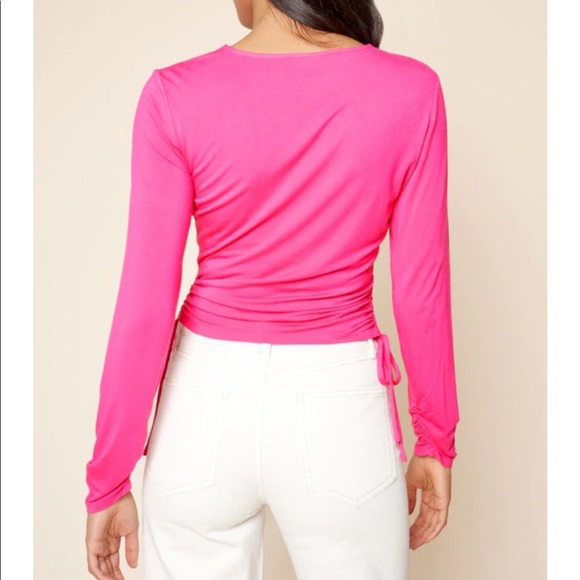 Knit Top with Rouched Detail - Picture 5 of 5